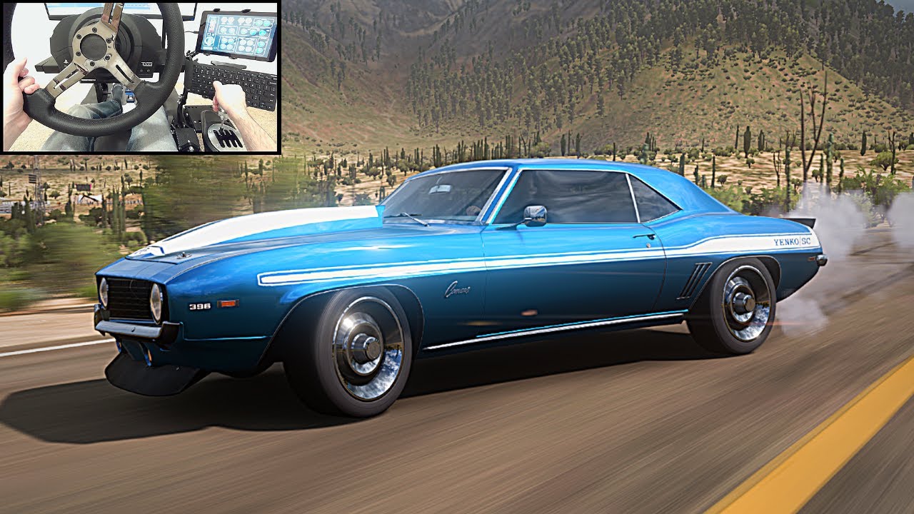 1969 Camaro - (Yenko S/C) - 427 Big Block - Forza Horizon 5 - Free Roam - FH5 4K Gameplay Drifting