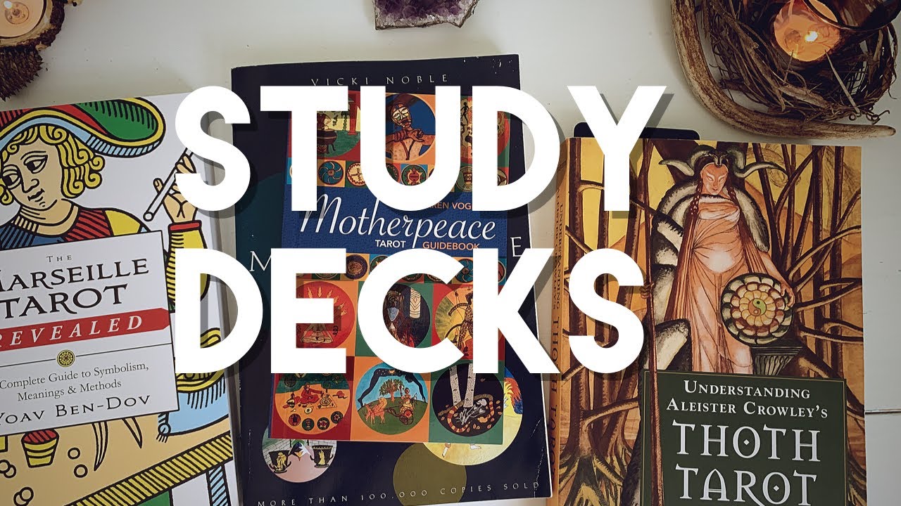 My Study/ Working Tarot Decks For 2020