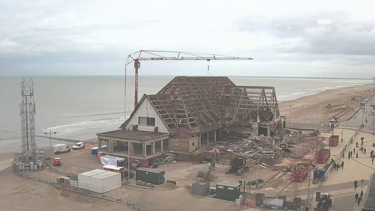 compilatie volledige afbraak casino Middelkerke