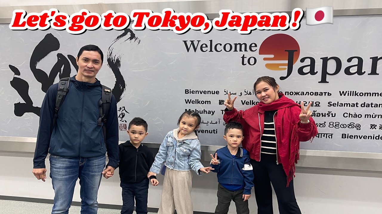 Let's Go To Tokyo, Japan ! 🇯🇵 #traveljapan  #tokyo  #familyvlog #japan2025 