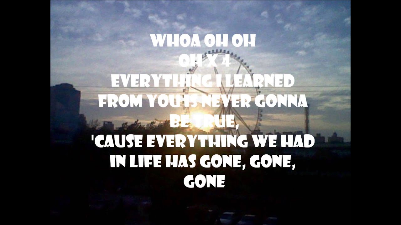 lawson gone lyrics