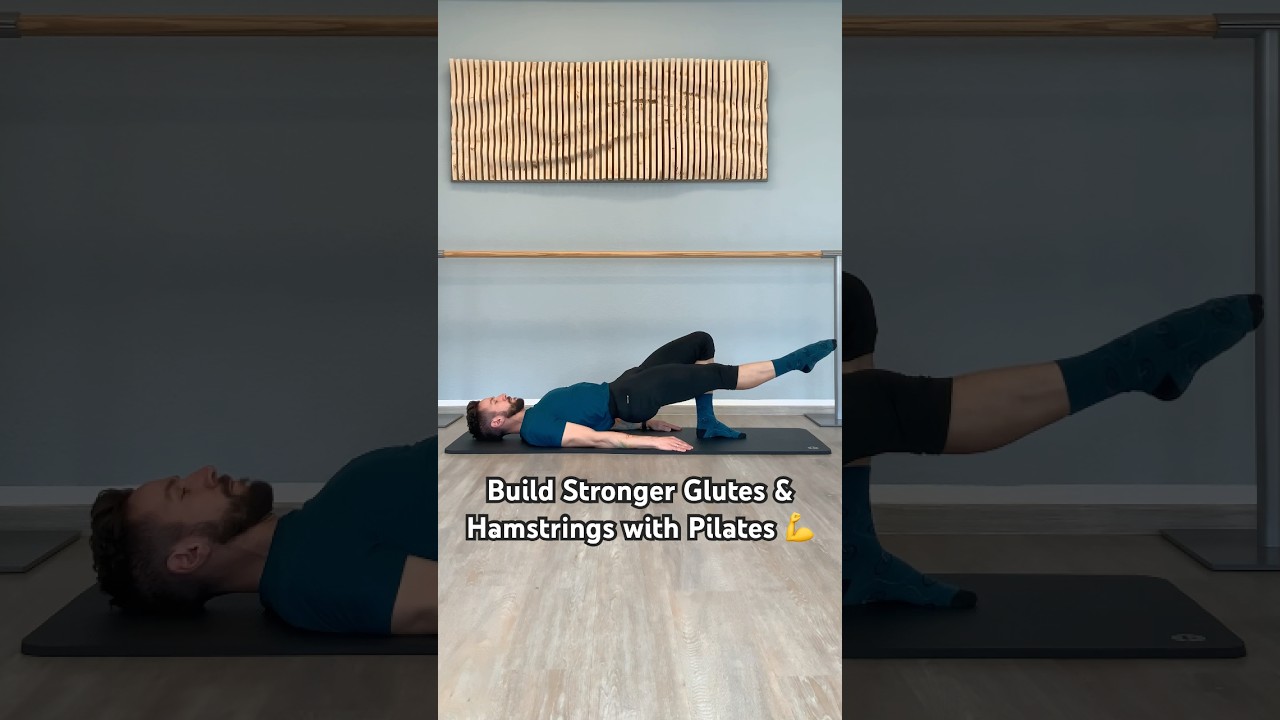 Build Stronger Glutes & Hamstrings with Pilates‼️