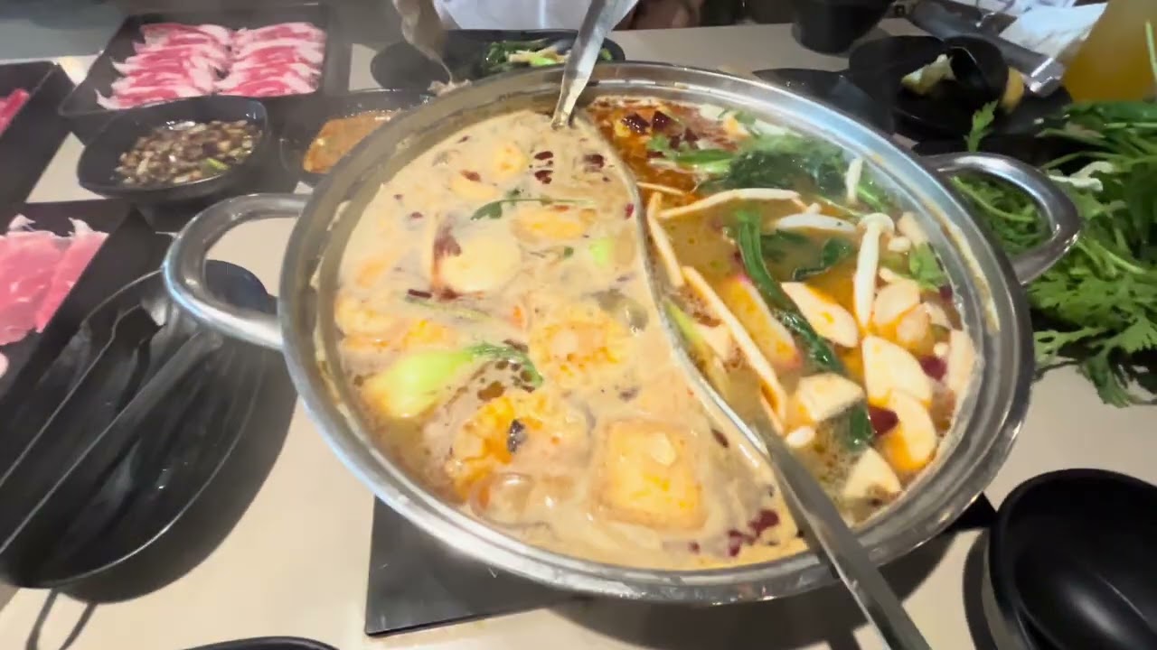 Our birthday 🎂🥳🎊lunch @Shabu Works in ￼ Mira Mesa, California. 
