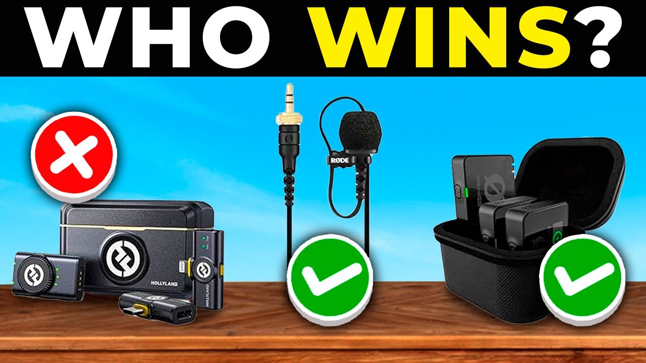 TOP 5 BEST LAVALIER MICROPHONES 2026 | Wireless LAV MICS on AMAZON