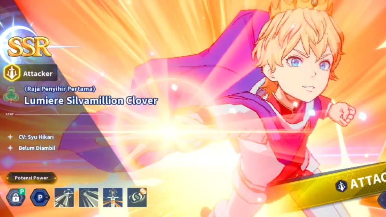 Lumiere Silvamillion Clover Skill & Ultimate