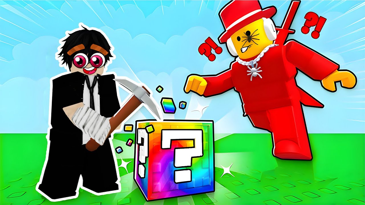 GACHA LUCKY BLOCK! Brainrot RARITY GOD Kudapat DENGAN MUDAH! Break a Lucky Block!