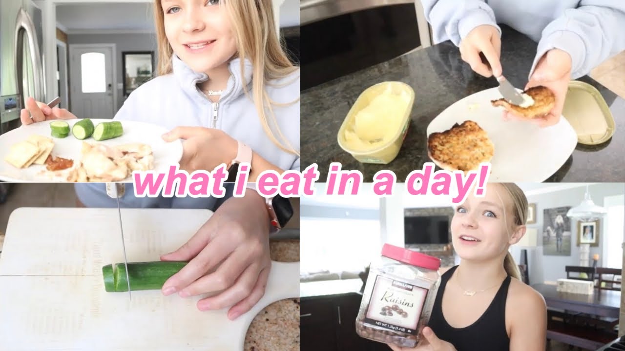 what I eat in a day!! | Pressley Hosbach