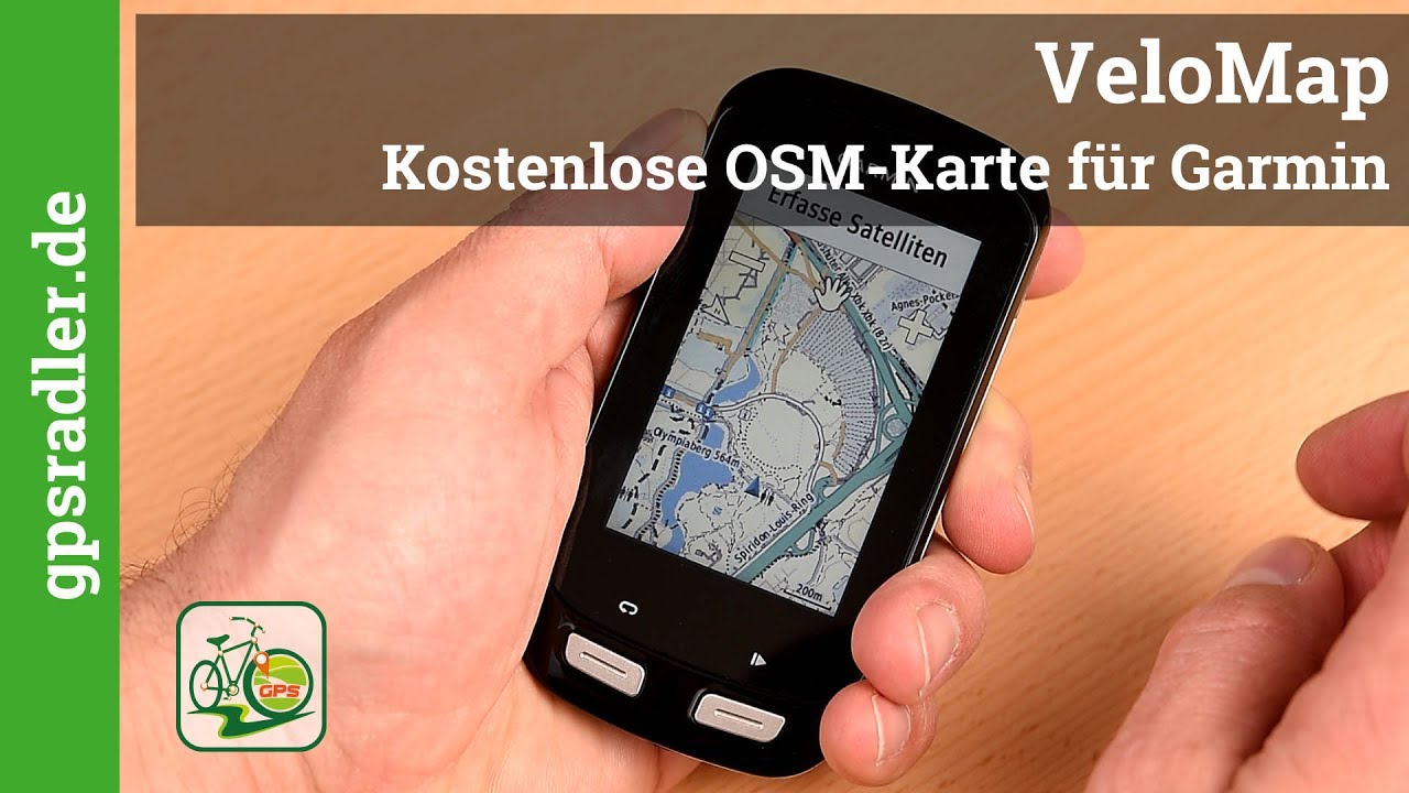 VeloMap - Die kostenlose OSM-Karte für Garmin