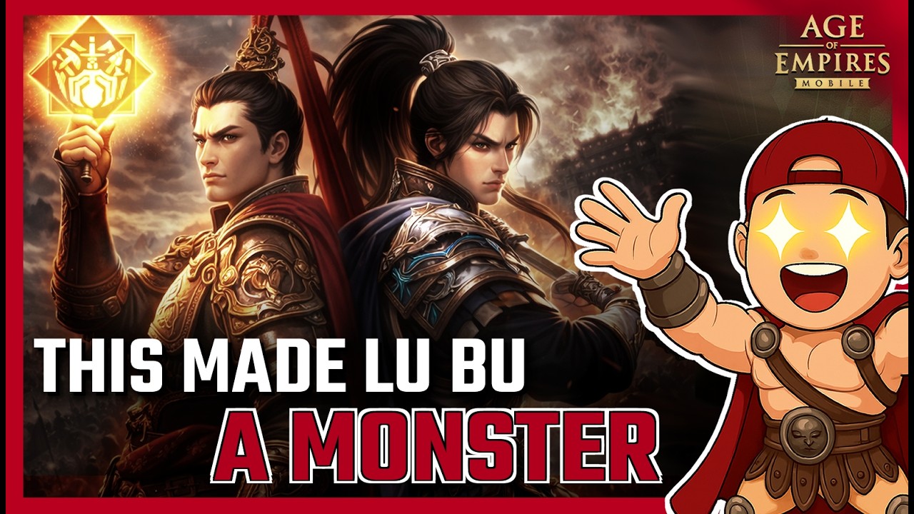 Это украшение полностью изменило мою постройку Лу Бу | Age of Empires Mobile