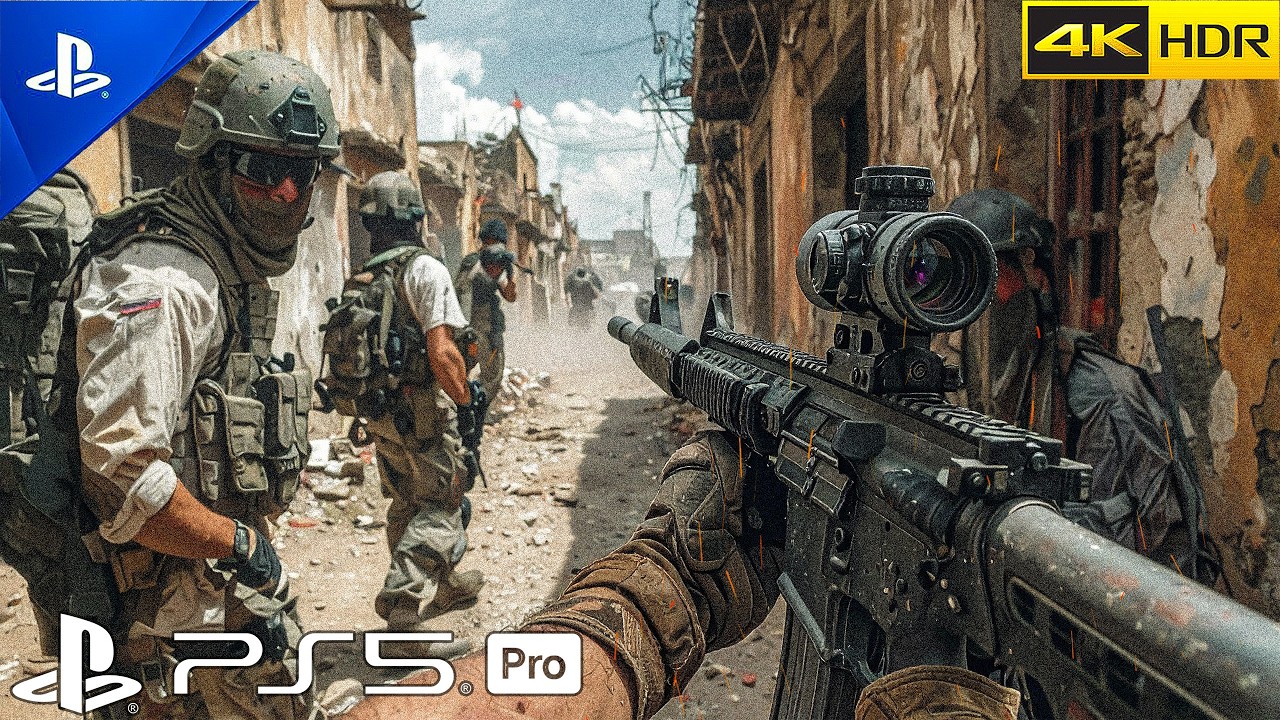 (PS5 PRO) Call of Duty Modern Warfare II | Реалистичный игровой процесс с ULTRA-графикой [4K 60FP...