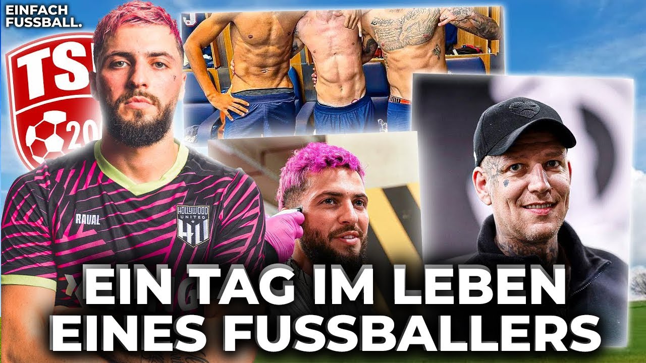 Ein Tag im Leben eines Fußballers!😳