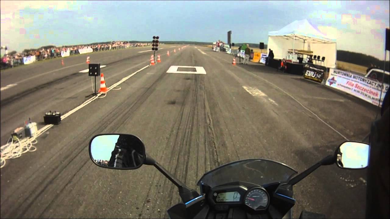 XJ6 vs GSR 600 ULTIMATE 1/4 GP Polski Wilcze Laski (xj6 winner)