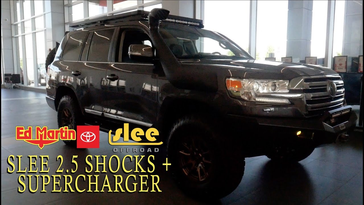 Ed Martin Toyota / SLEE BUILT 2021 Land Cruiser - SLEE SHOCKS 2.5 / SUPERCHARGED / LITHIUM / TREKBOX
