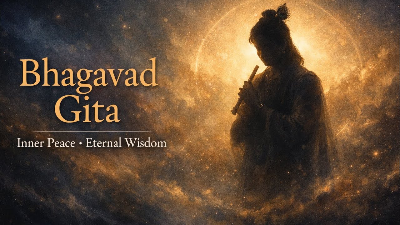 Jab Mann Bahut Thak Jaye | Bhagavad Gita for Inner Peace 🕉️ | calm mind | anxiety relief 