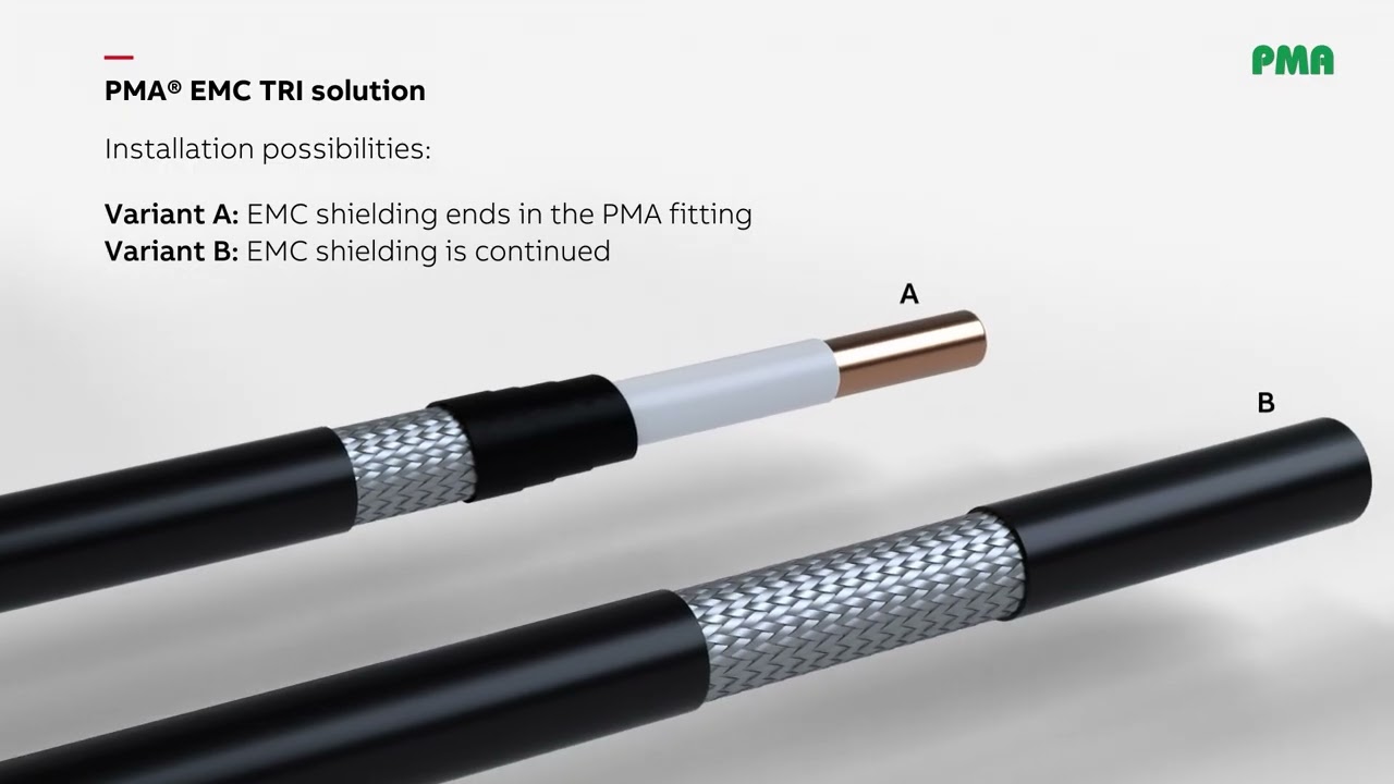 ABB PMA® EMC Fitting solution with TRI technology