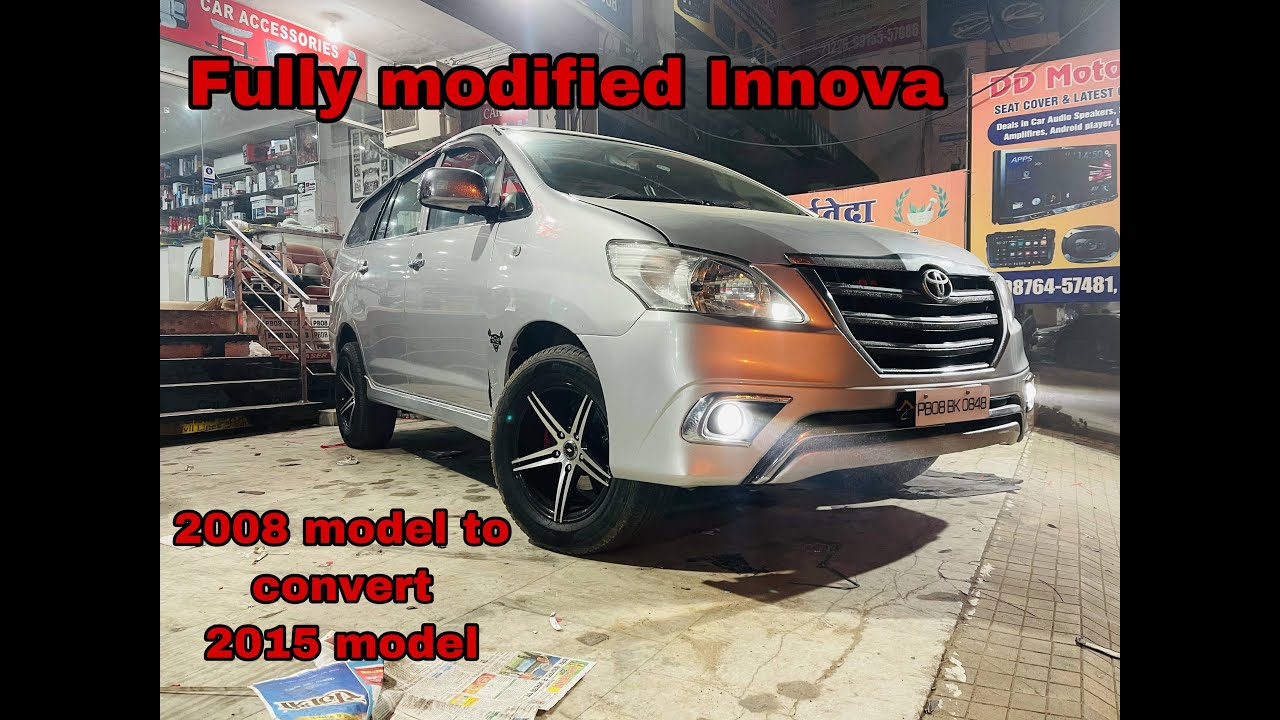 Fully modified innova | innova convert to type 1 to type 4 | fully interior modified | Iph foglemp