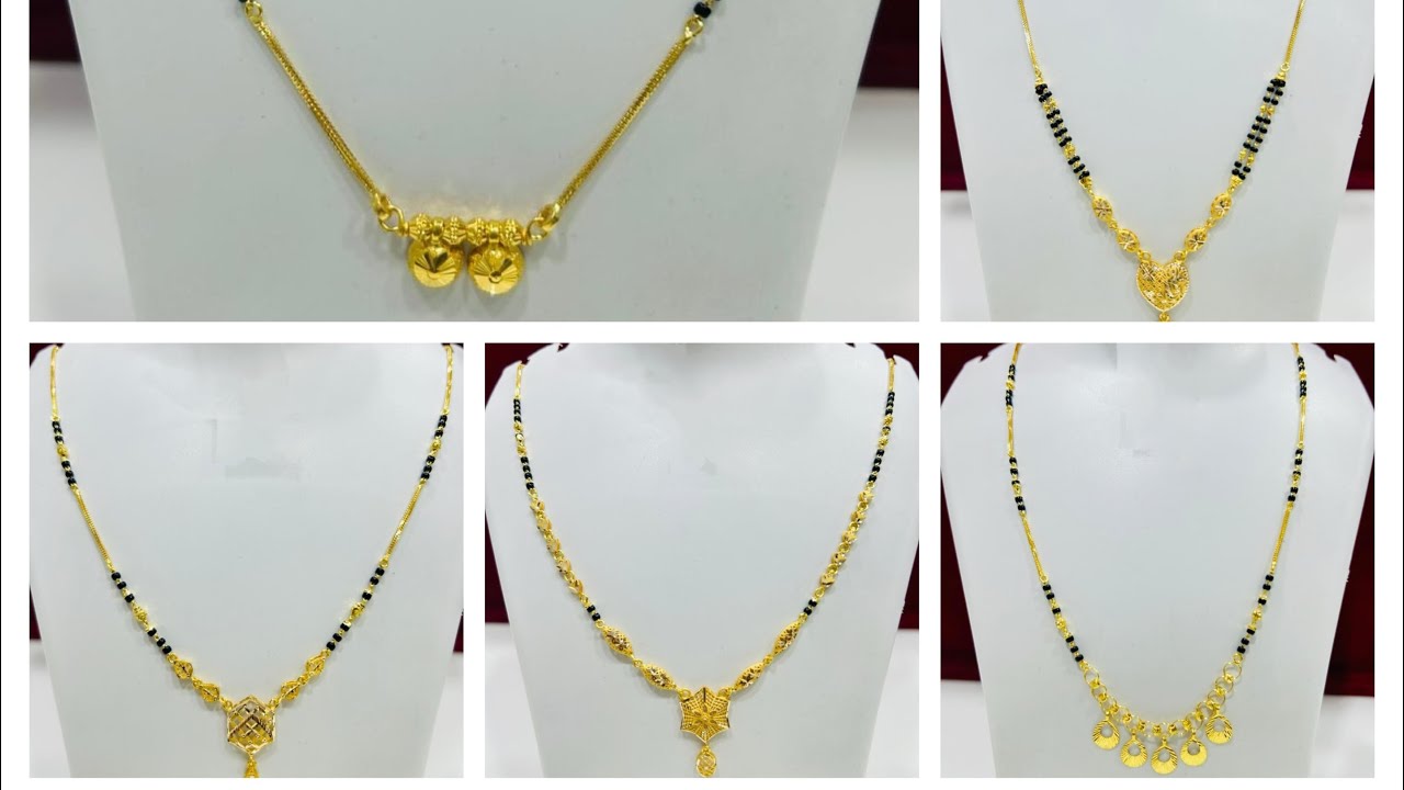 Gold Short Mangalsutra One Gram Gold 