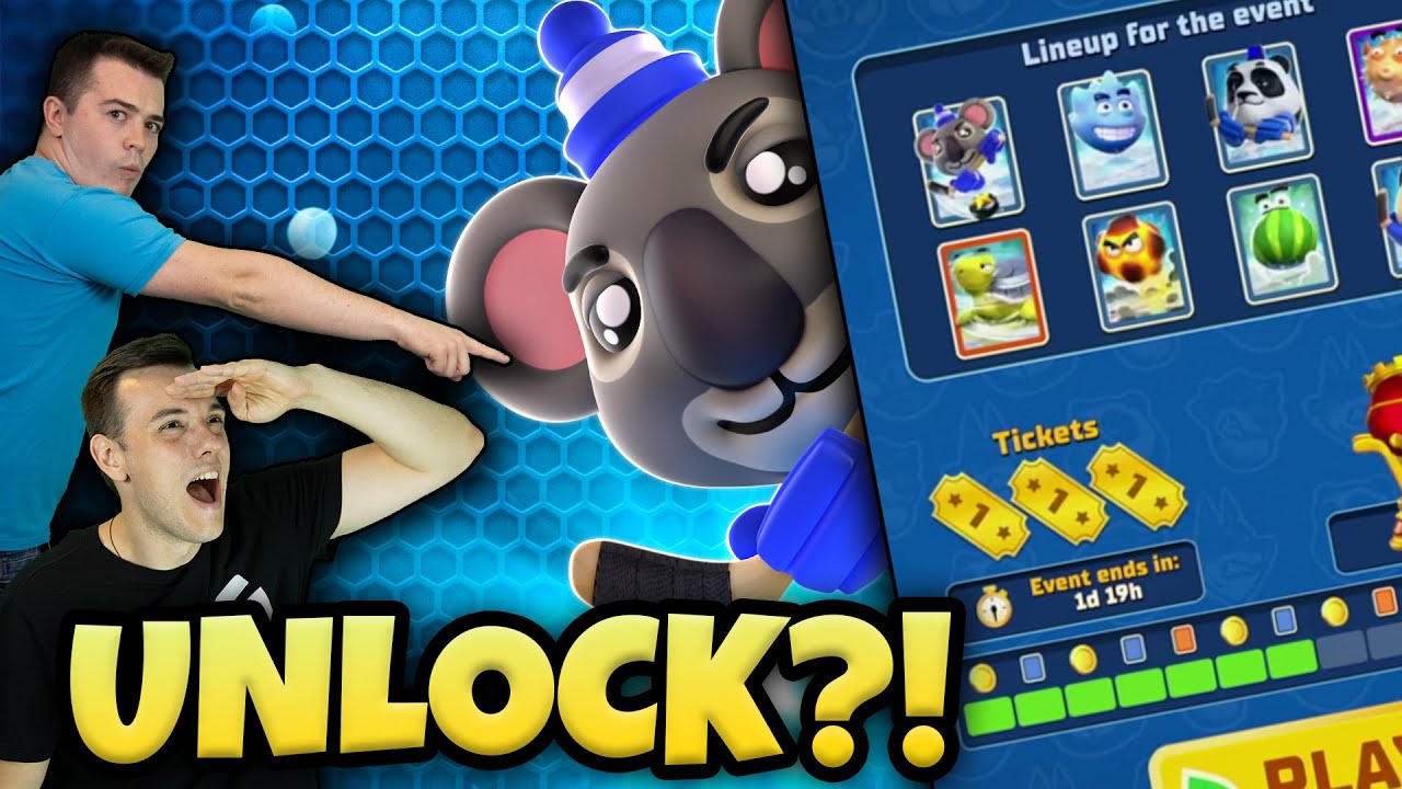CAMPER KOALA EVENT (CRAZY) in RUMBLE HOCKEY! TIPS on HOW TO UNLOCK THE NEW RUMBLER!
