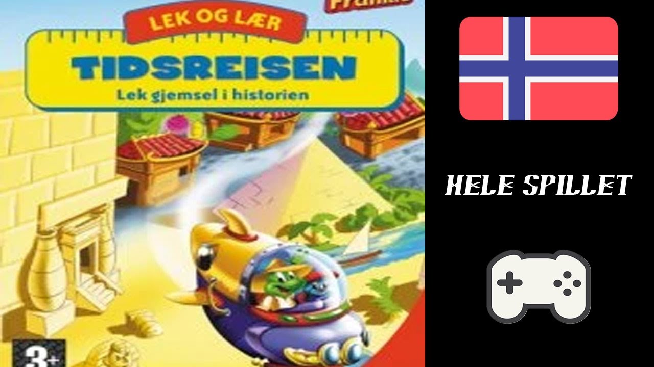 Lek og Lær: Tidsreisen (2001) - PC - Norsk tale