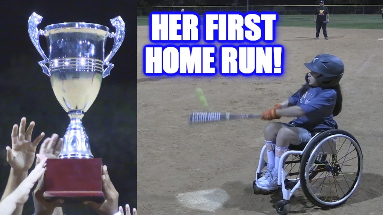 HER FIRST HOME RUN CAME IN THE CHAMPIONSHIP GAME! | On-Season Softball Series