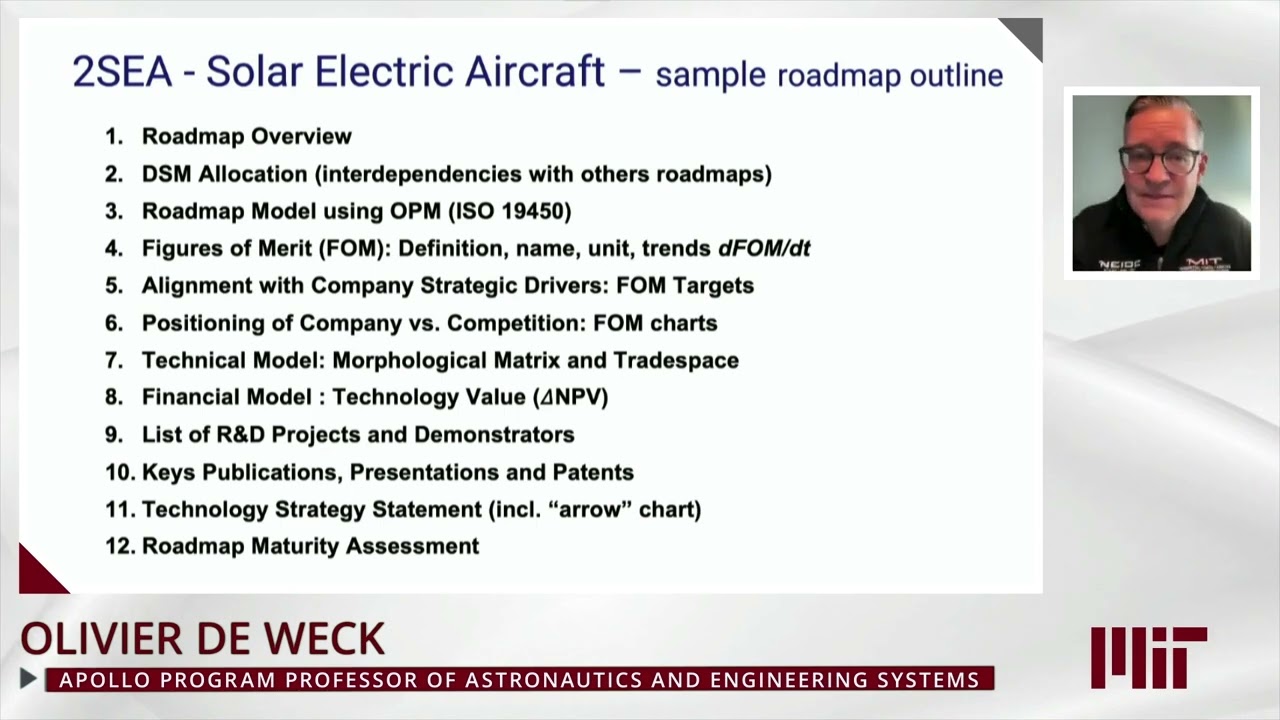Technology Roadmapping and Development: A Quantitative Approach | Olivier de Weck
