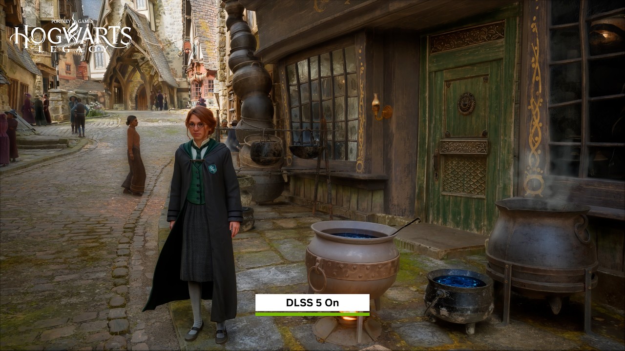 NVIDIA DLSS 5 Reveal | Hogwarts Legacy