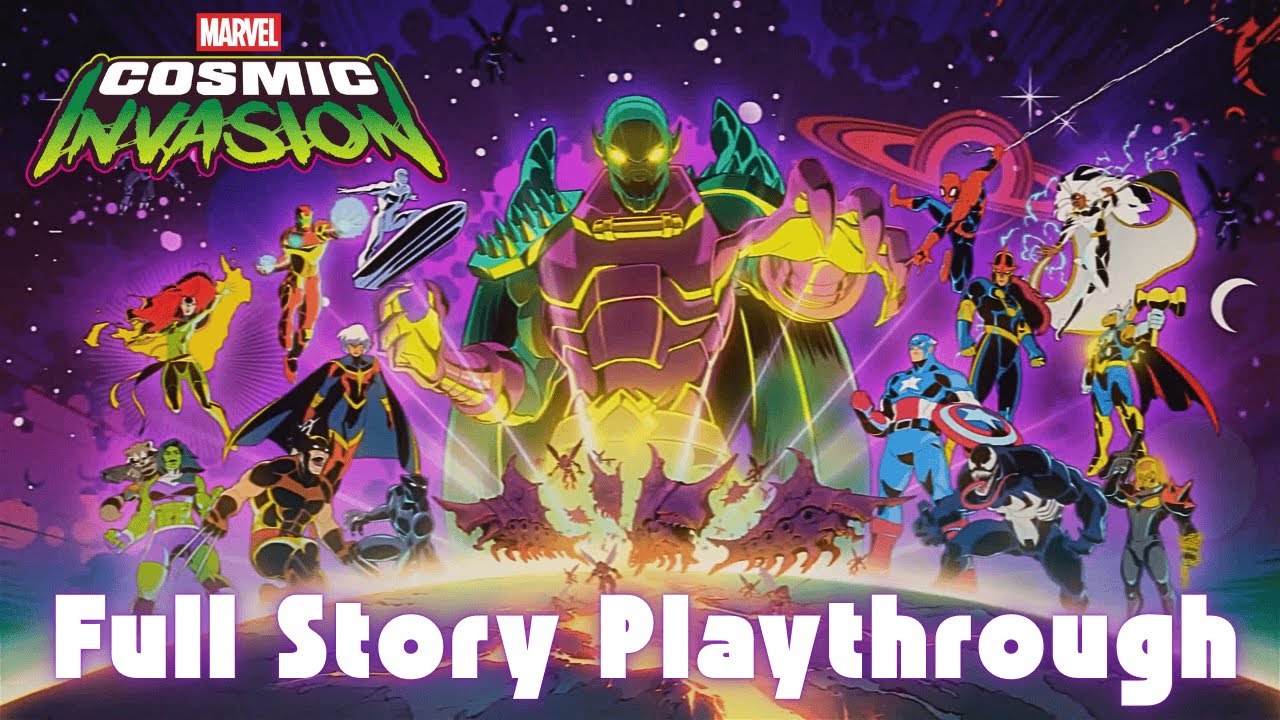 Marvel Cosmic Invasion | Full Game Playthrough