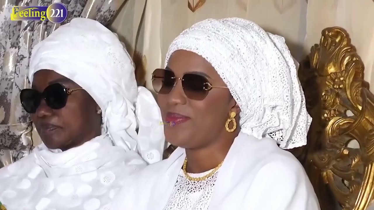 Arrivée de la première Dame à Porokhane