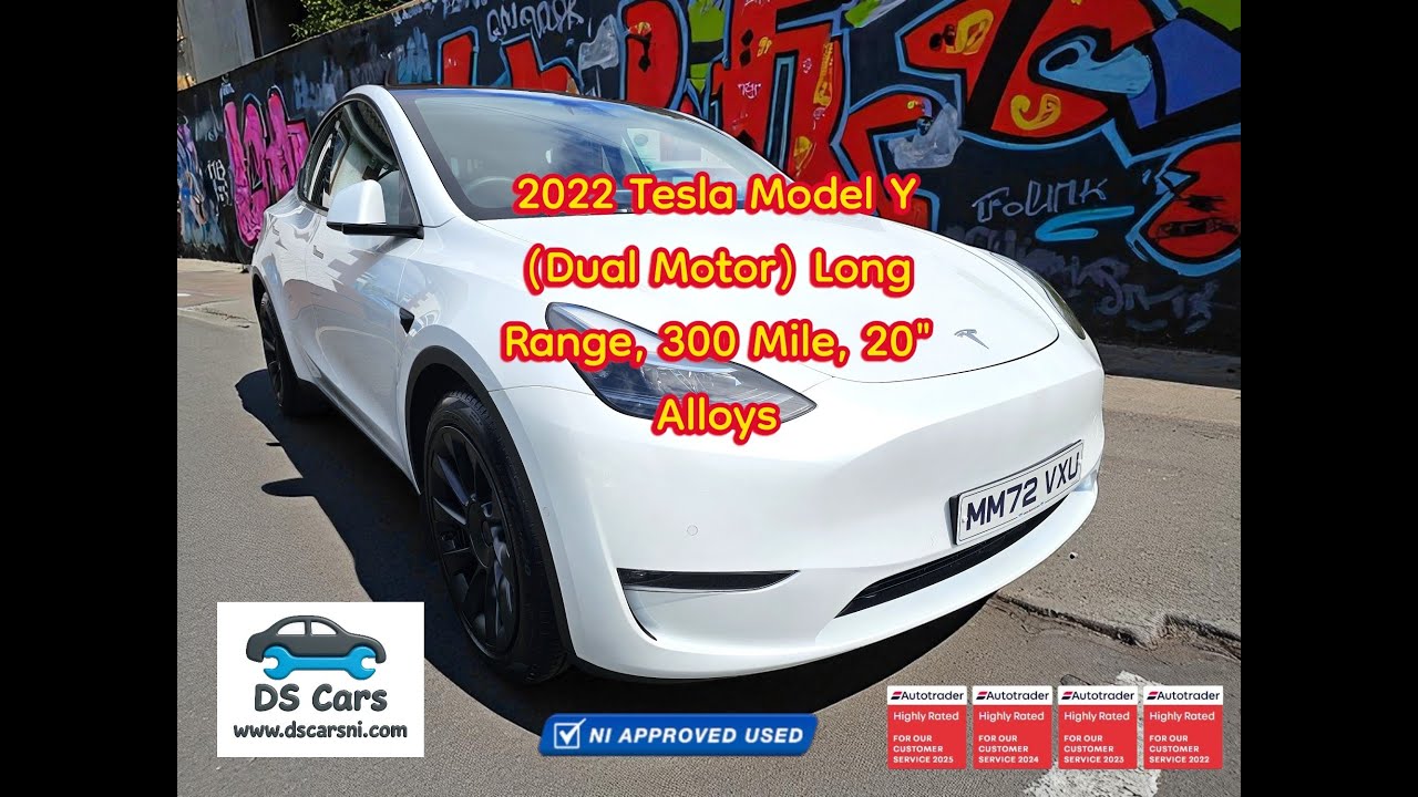 2022 Tesla Model Y (Dual Motor) Long Range, 300 Mile Range, Carbon Pack