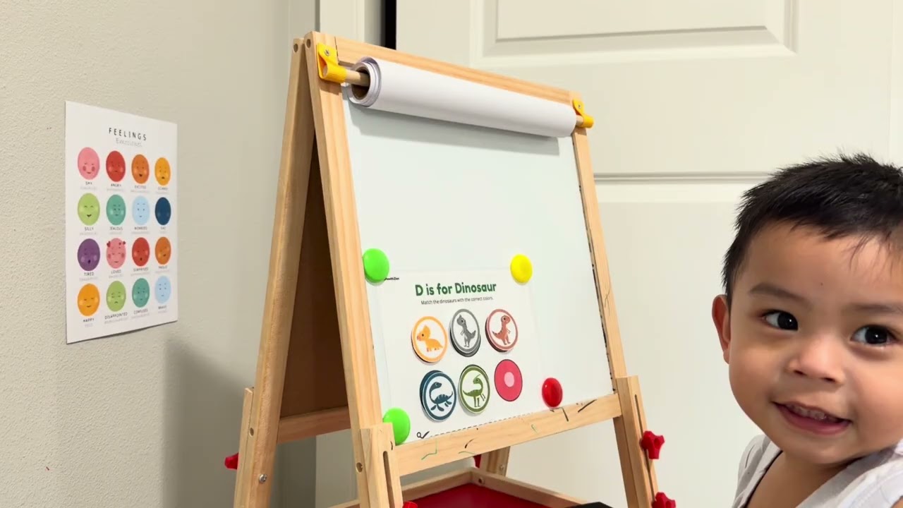 Homeschooling my 2-Year-Old (Lesson 4) 