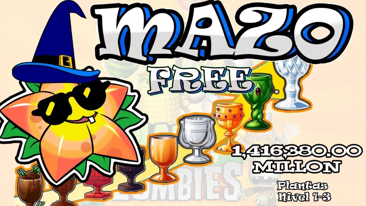 Plantas vs Zombies 2 Torneo Frustrella Nuevo MaZo Free