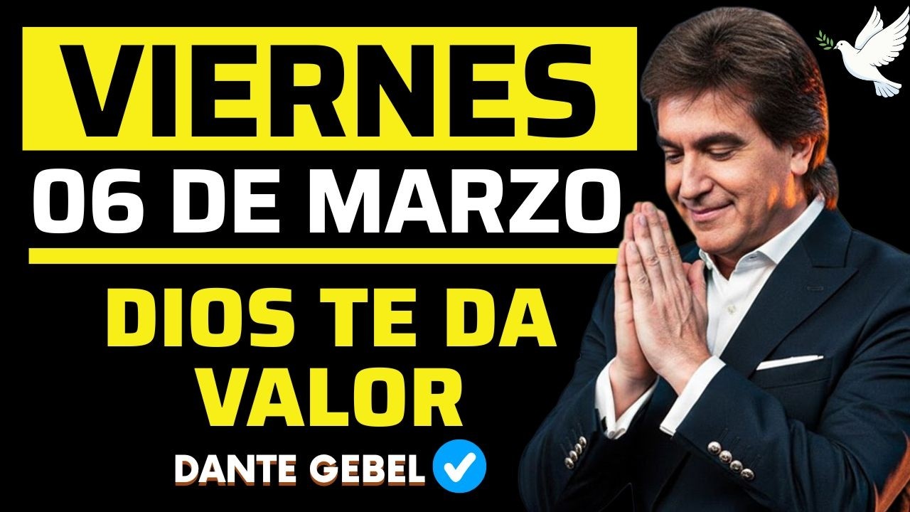 EMPIEZA EL VIERNES CON FE | Cuando El Miedo Te Paraliza | Dios Te Da Valor | Dante Gebel