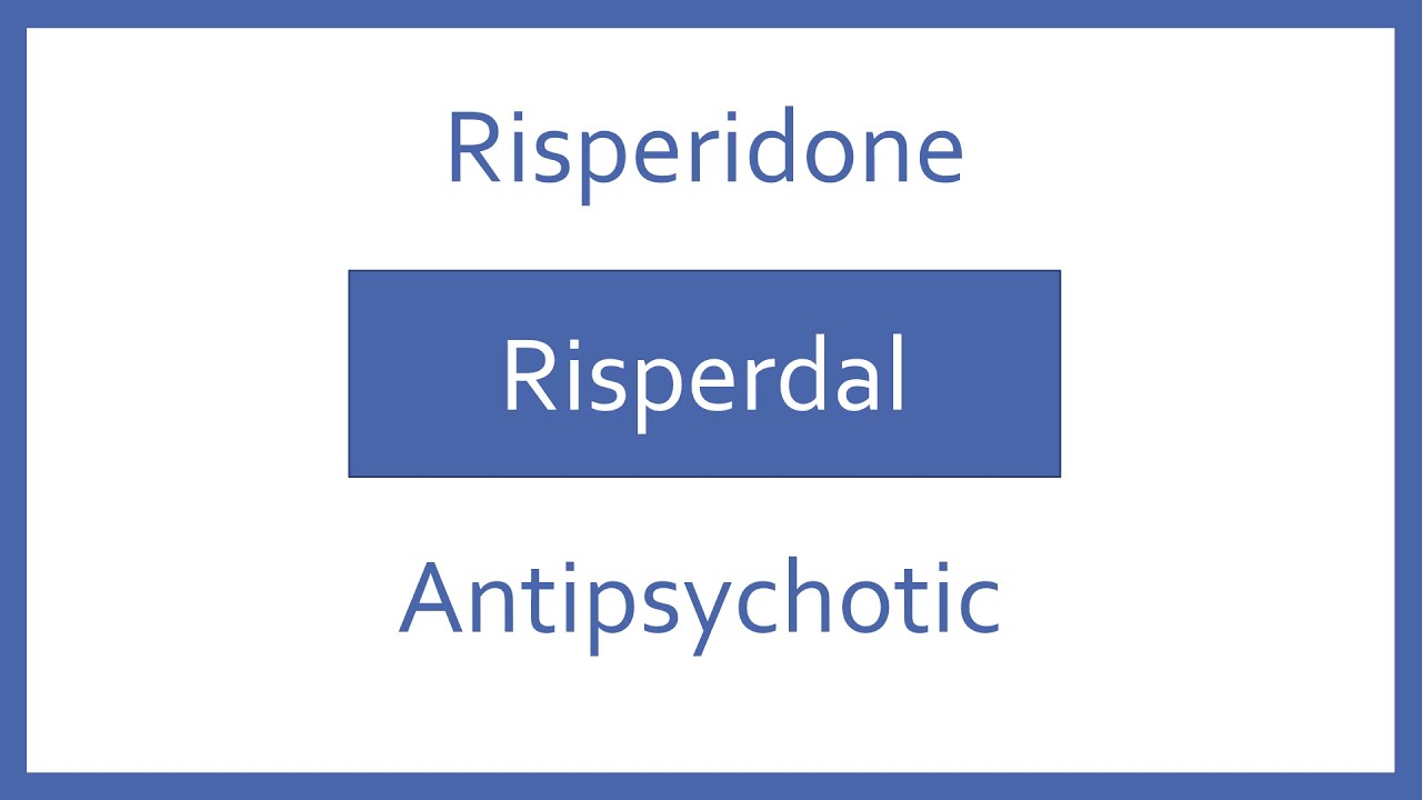 Risperidone Pronunciation - Generic Name, Brand Name, Indication (Top 200 Drugs) PTCB PTCE NAPLEX