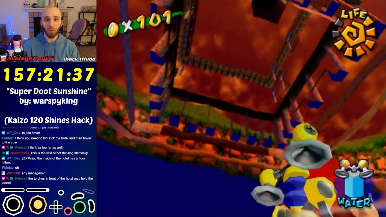 Kaizo Mario Sunshine Hack [Super Doot Sunshine] - Day 26 Summary
