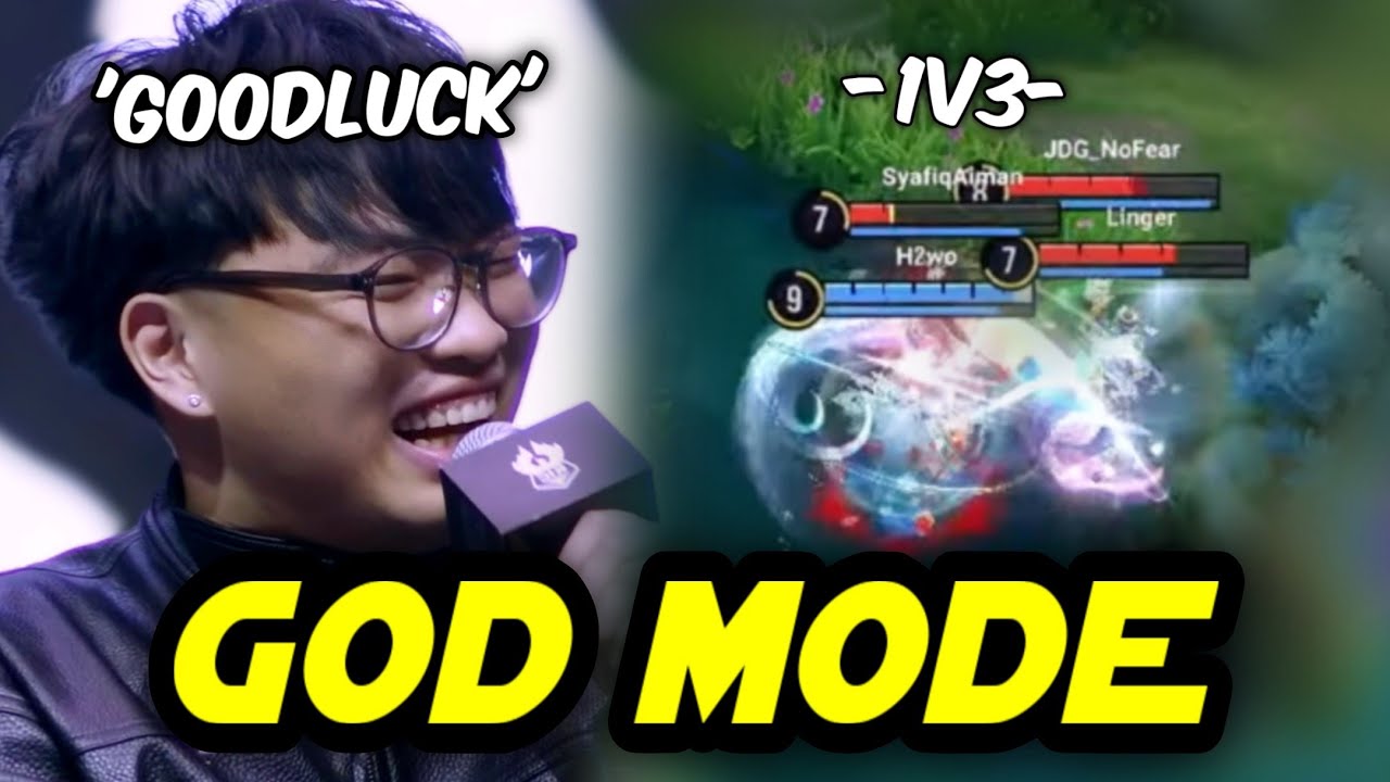 H2wo SHOWING OFF his Micro Skills and Went GOD MODE against this Chinese Player in HOK Showmatch!