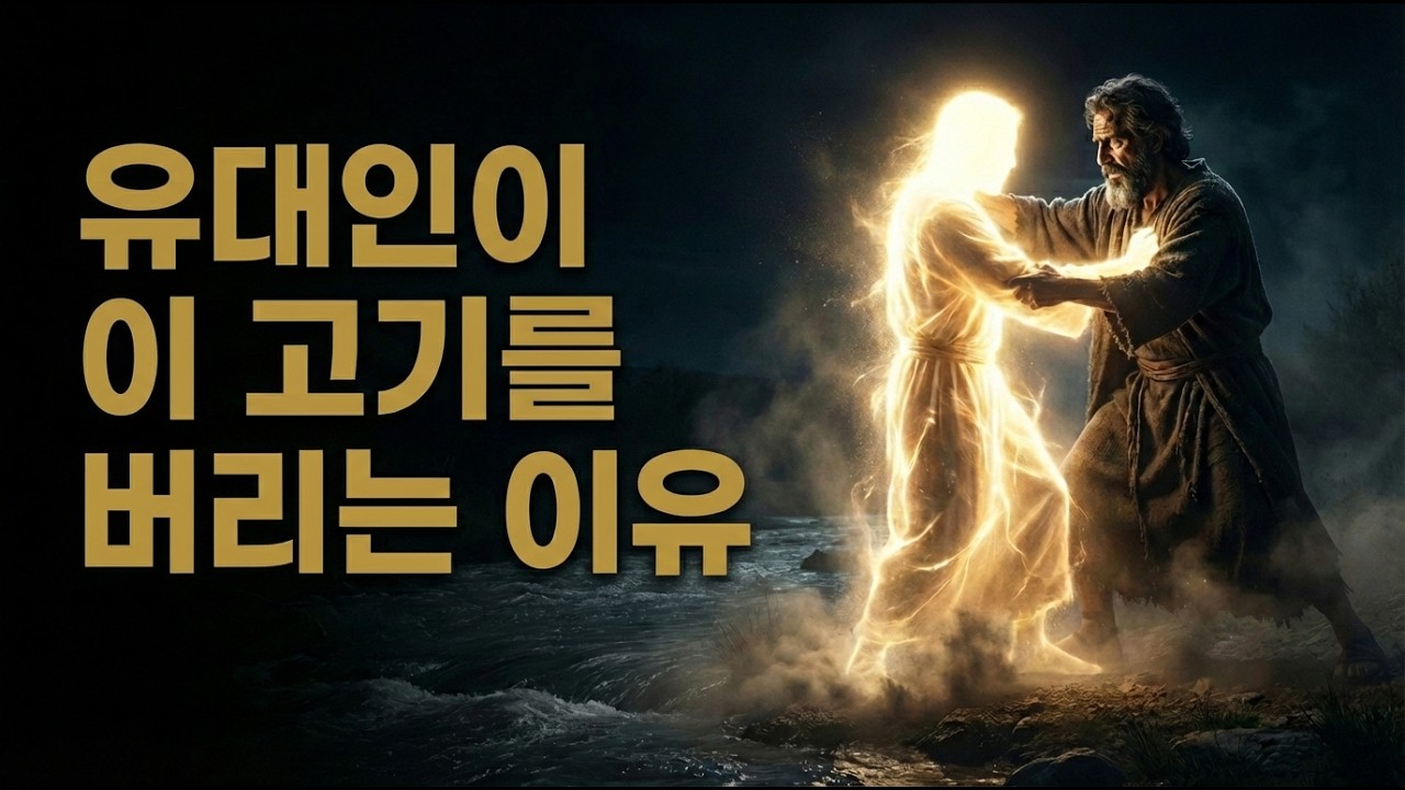 유대인이 고기를 먹을 때 '이 부위'를 무조건 버리는 소름 돋는 이유,뼈가 으스러진 그날 밤, 신과 목숨 걸고 싸운 인간의 최후 (창세기 32장)민아설 성경 미스터리 13화 얍복강