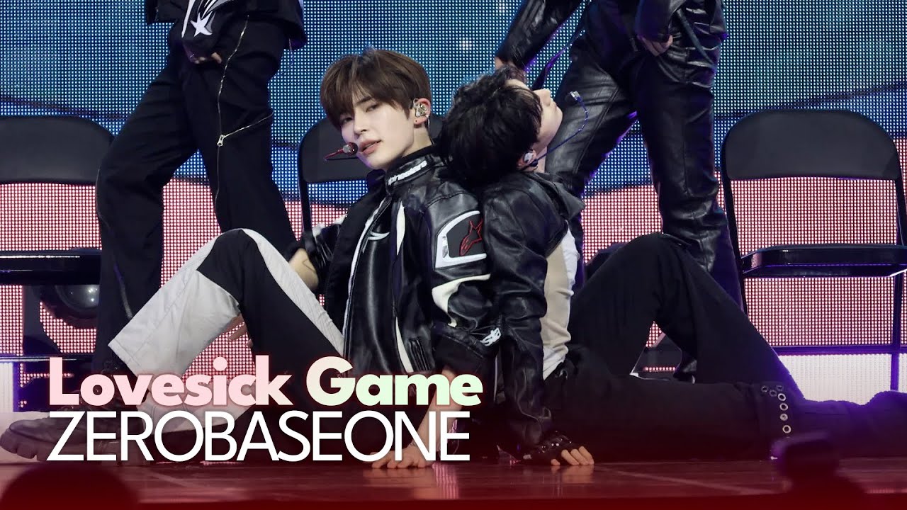 ZEROBASEONE (제로베이스원) 'Lovesick Game' Showcase Stage