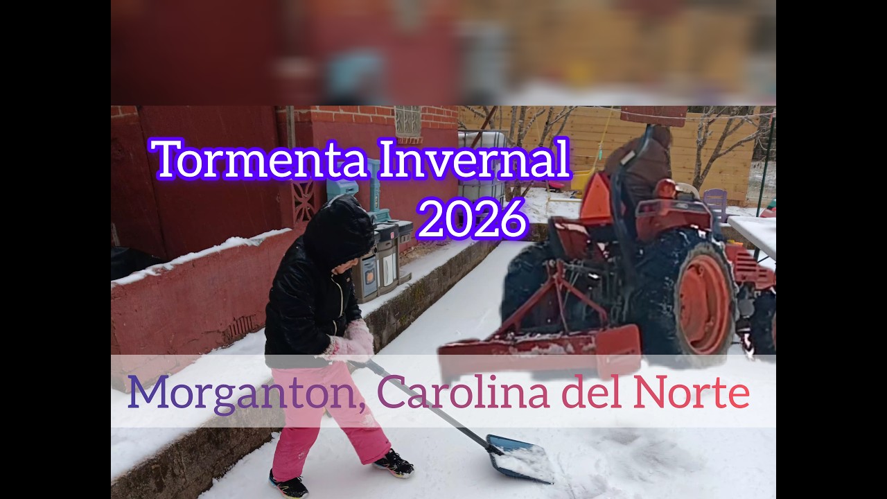 TORMENTA INVERNAL AÑO 2026