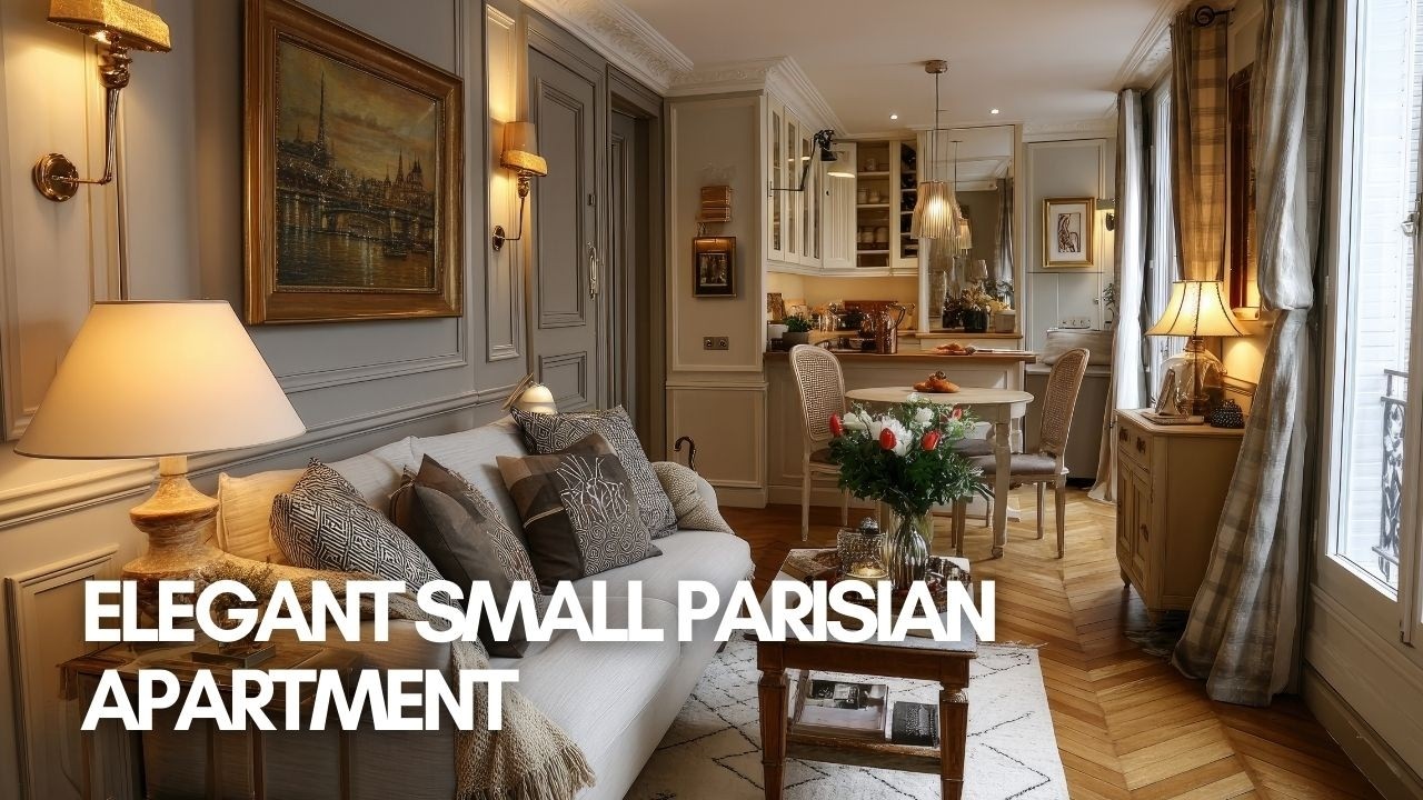 Elegant Small Parisian Apartment | small apartment furniture ideas beauty