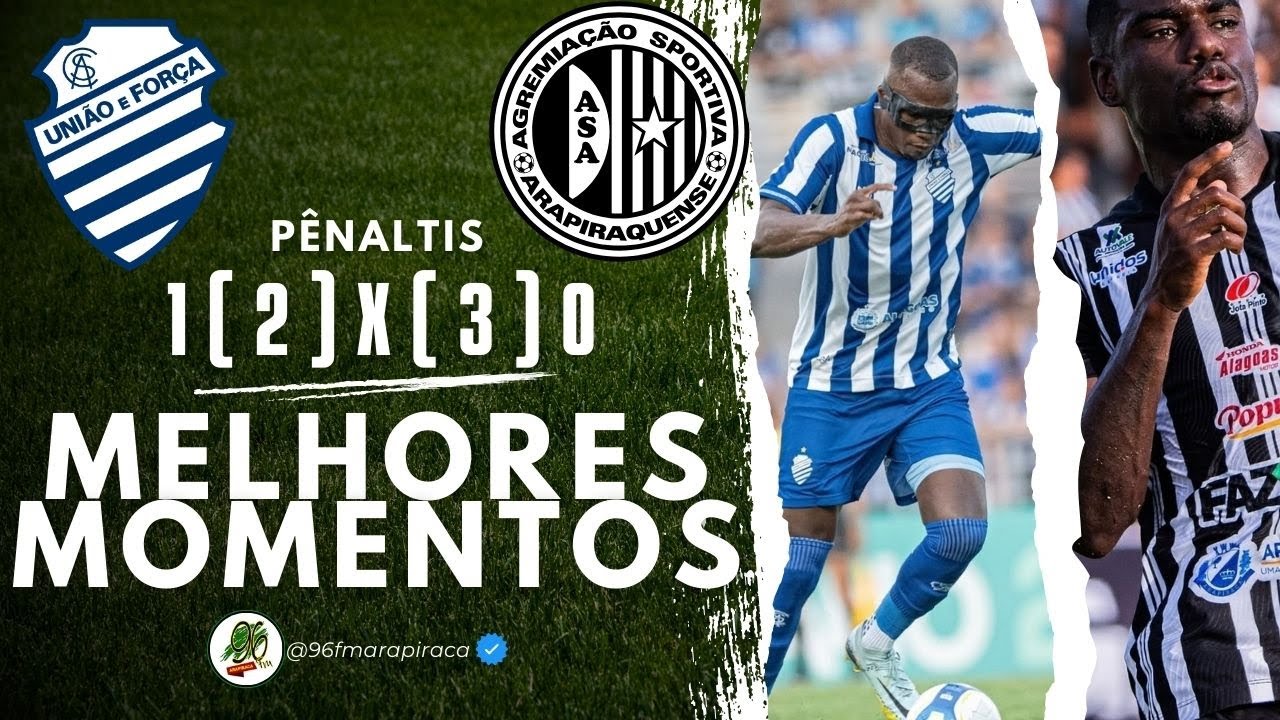 ASA VENCE O CSA NOS PÊNALTIS, VEJA OS MELHORES MOMENTOS E OS PÊNALTIS