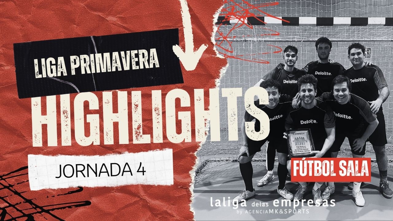 FÚTBOL SALA JORNADA 4 LIGA PRIMAVERA