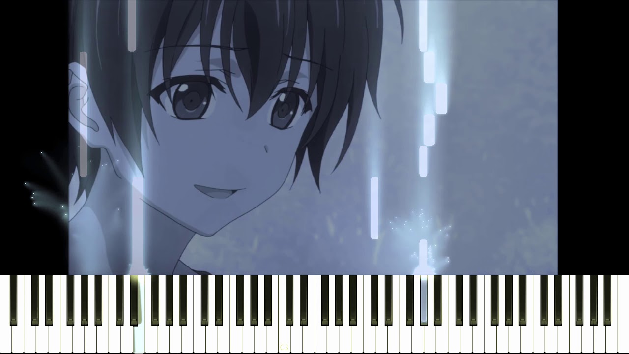 Golden Time OST Unreleased - The Past - Piano Tutorial - The Best OST Anime All Time