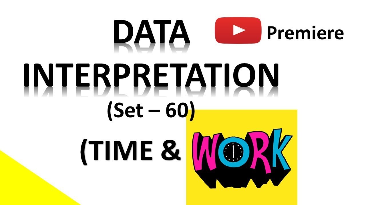 Time & Work Based DI | Must Solve Data Interpretation 📊 || IBPS PO || SBI Clerk || SBI PO