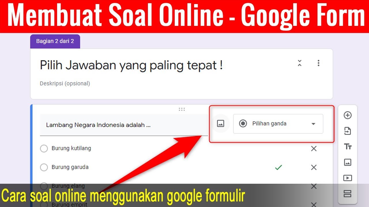 Cara Membuat Soal Online Menggunakan Google Form