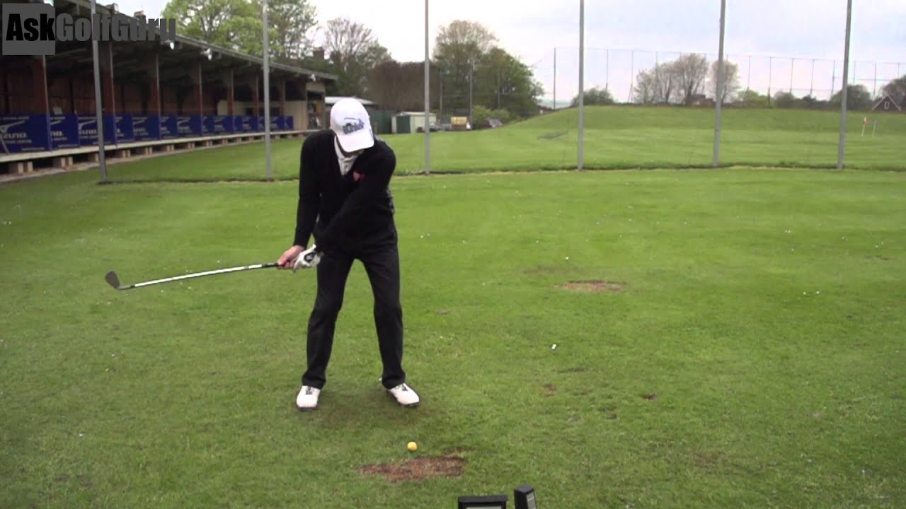 Golf Fundamentals Hit The Golf Ball at Target