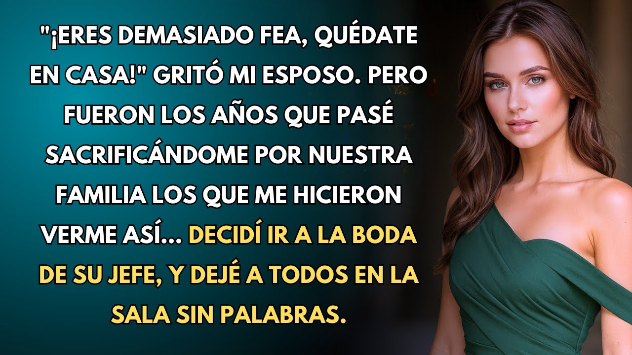 Mi Esposo Dijo Que Yo Era “Demasiado Fea” Para Asistir a La Boda de Su Jefe — Así Que Fui Sola y…