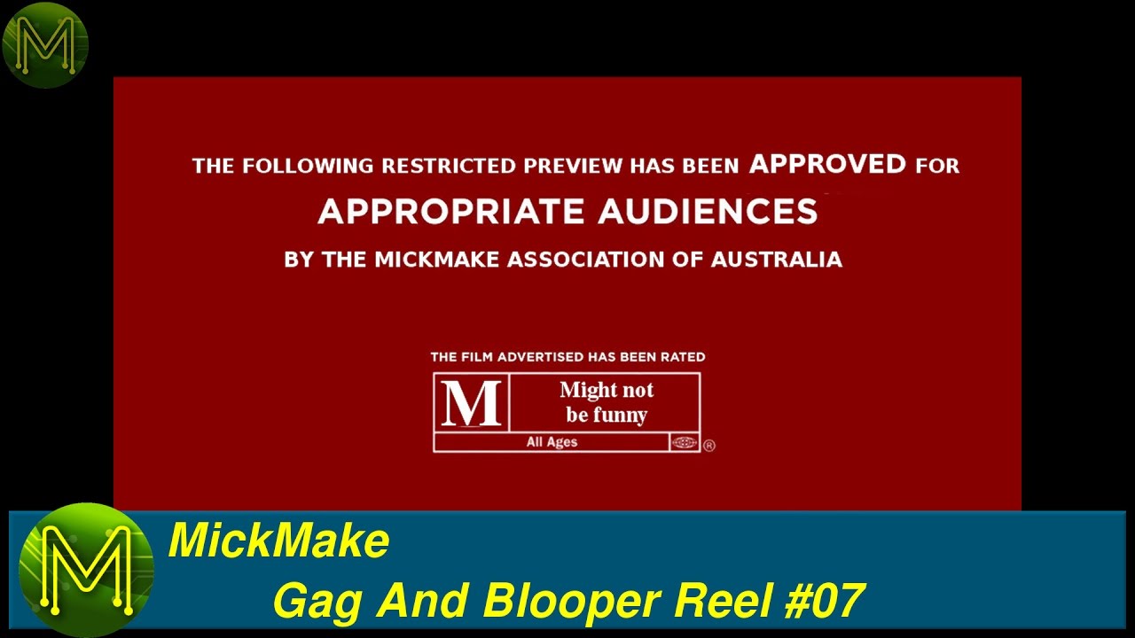#092 MickMake Gag And Blooper Reel 07