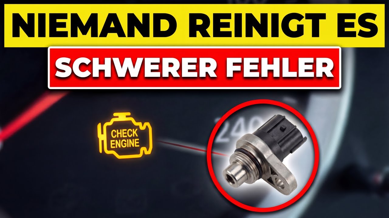Der Sensor, der in deinem Auto am MEISTEN ausfällt – und den fast niemand reinigt