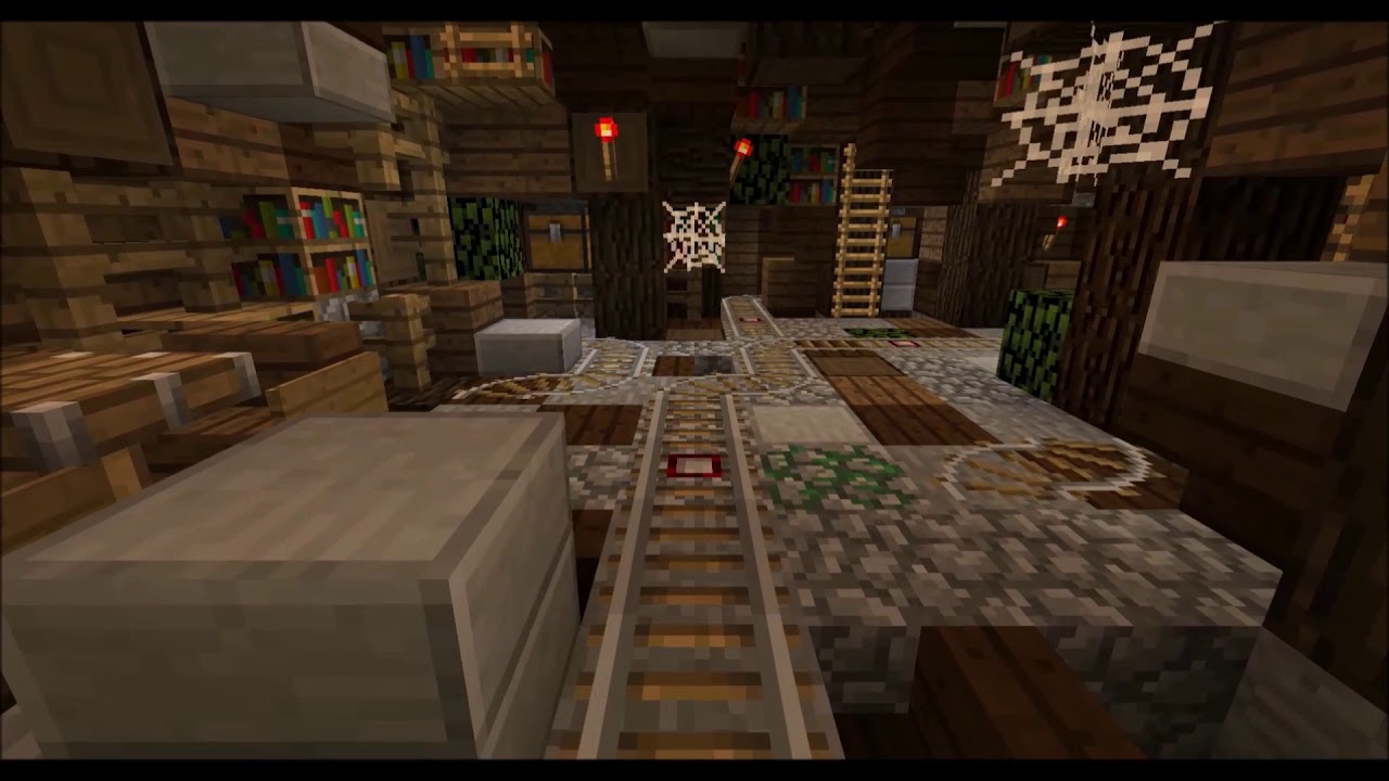 Haunted Castle Rollercoaster | Minecraft (vanilla)