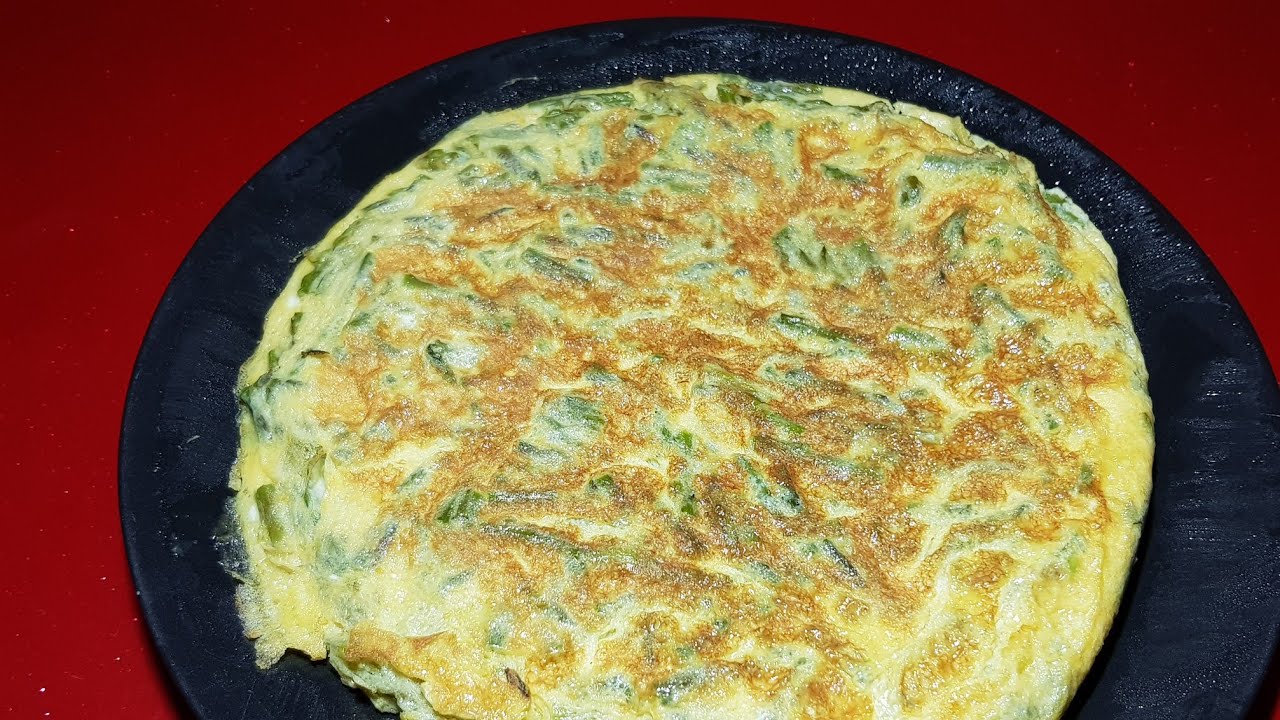 Tortilla de Espárragos Trigueros 🥚🥚Rápido y fácil
